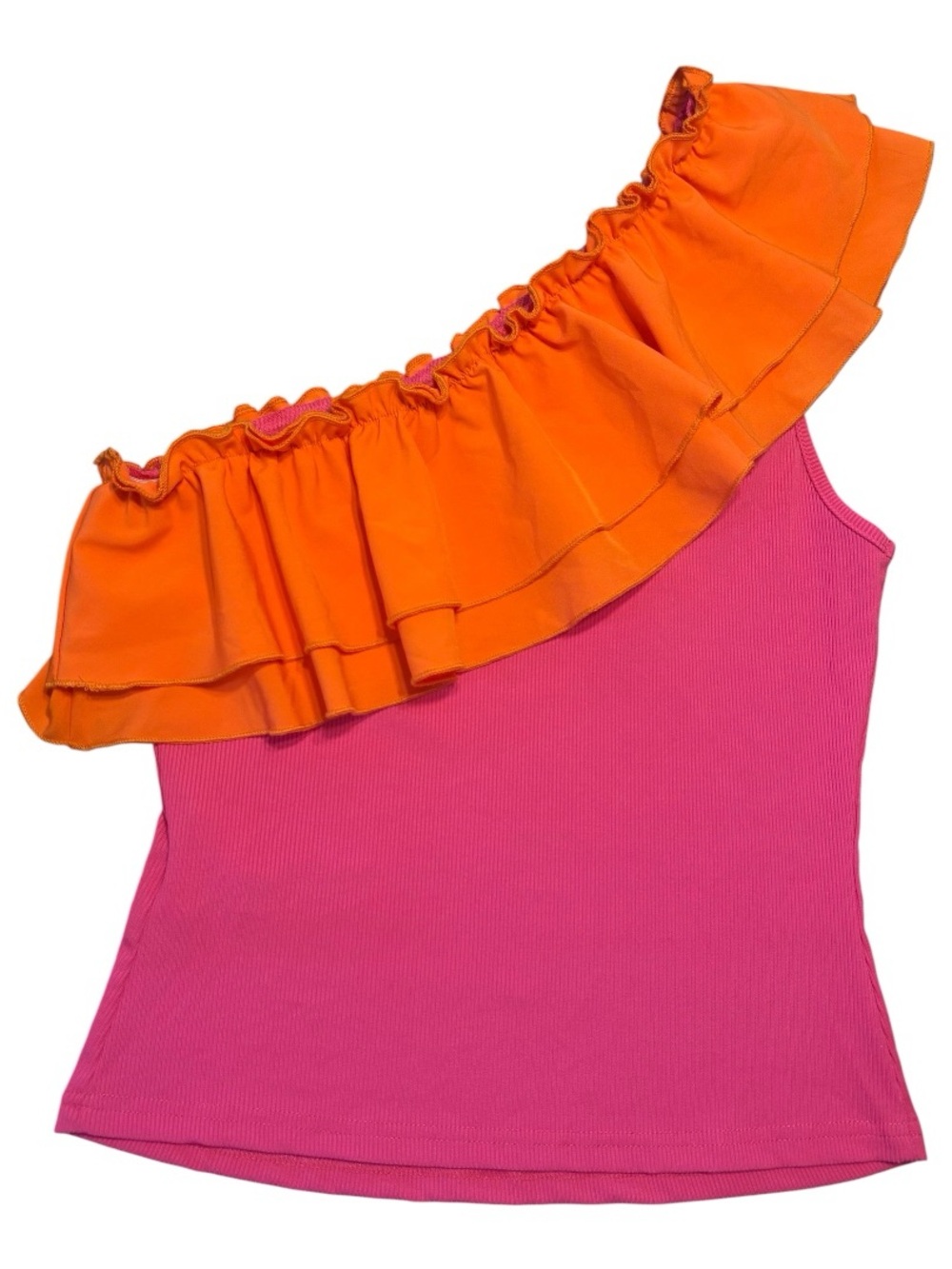 🍊 Joress One-Shoulder Ruffle Top 💖 - Picture 5 of 8